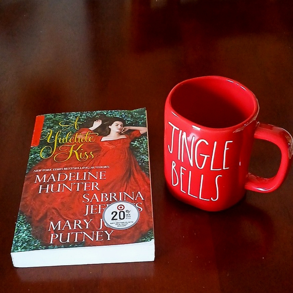 Rae Dunn Artisan Coffee Mug & a Christmas Novel